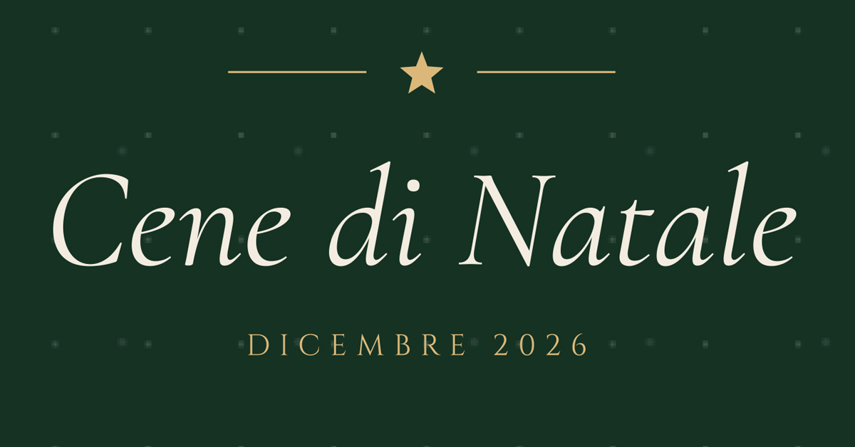 CENE NATALIZIE 2026