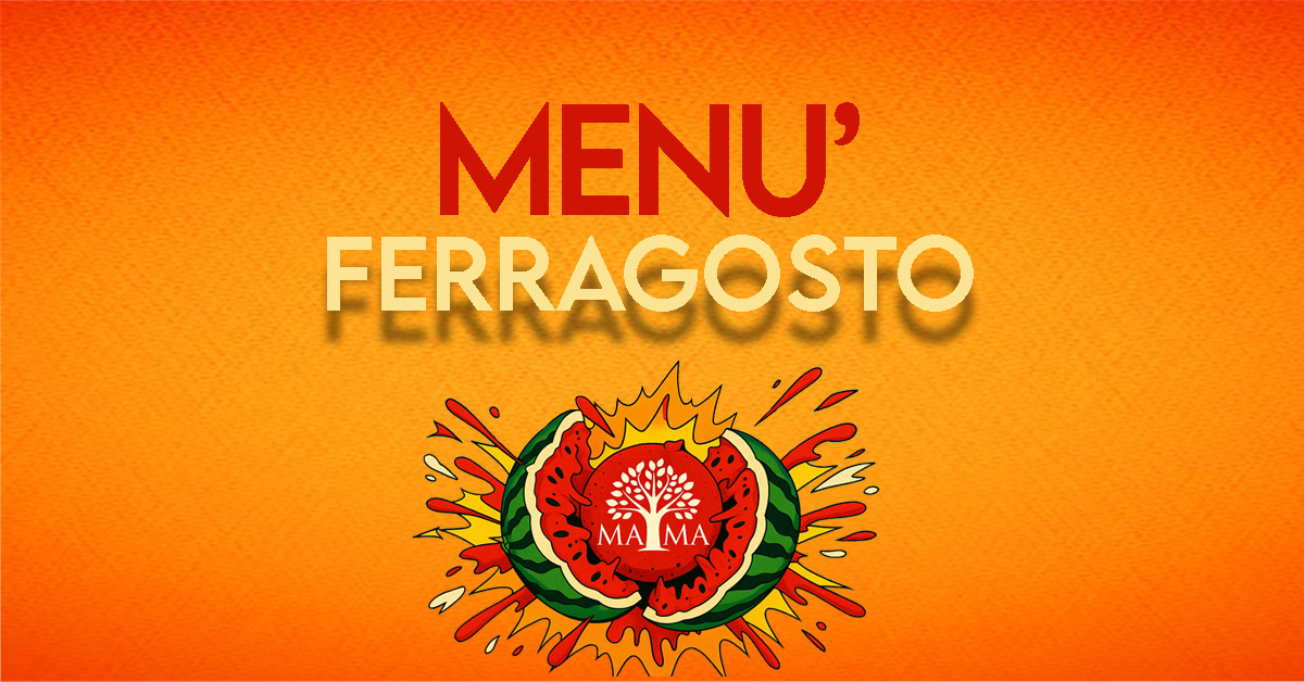 MENU' FERRAGOSTO 2025
